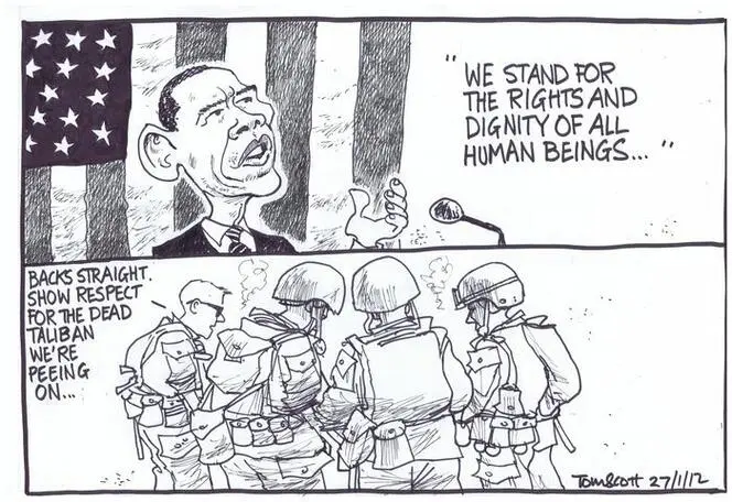 Scott, Thomas, 1947- :'We stand for the rights and dignity of all human beings...' 27 January 2012