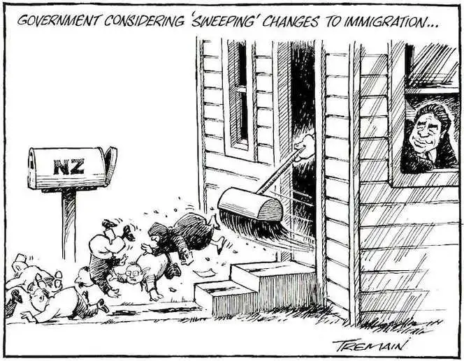 Government considering 'sweeping' changes to immigration...6 April, 2006.