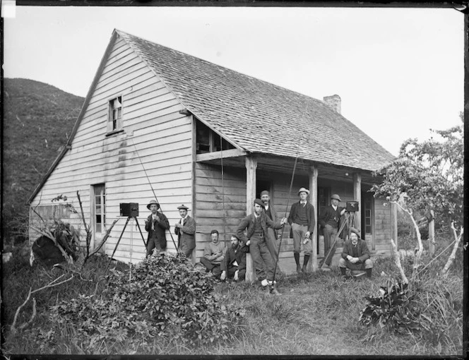 Fishing group at Wainuiomata