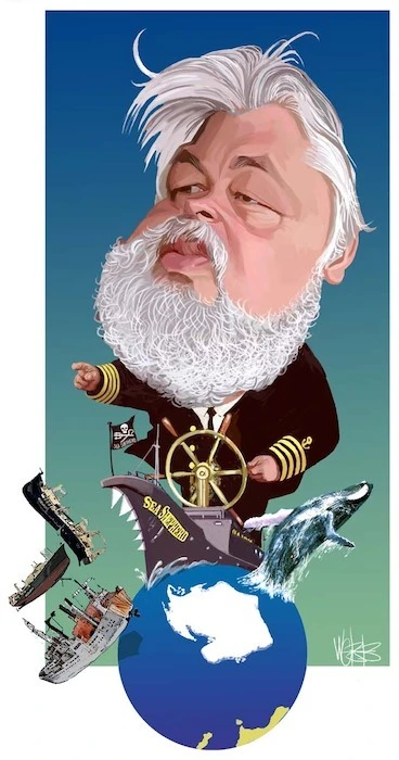 Captain Paul Watson - Sea Shepherd. 8 March, 2008