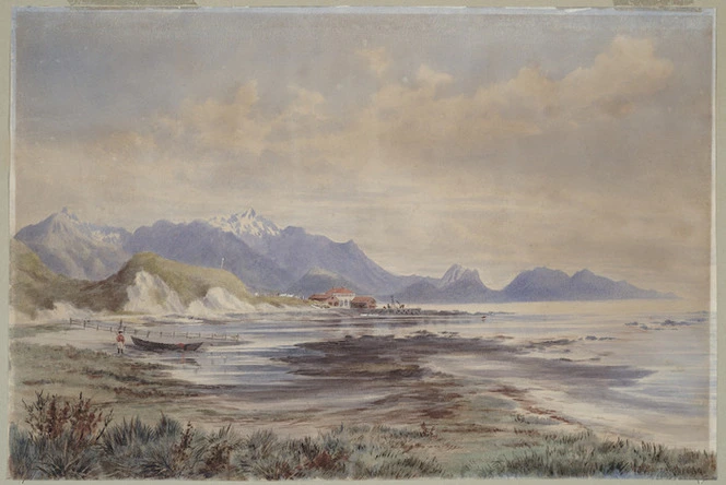 Barraud, William Francis, 1850-1926 :Fyffe's Bay, Kaikoura, 1896