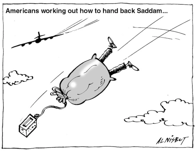 Americans working out how to hand back Saddam... 22 June, 2004