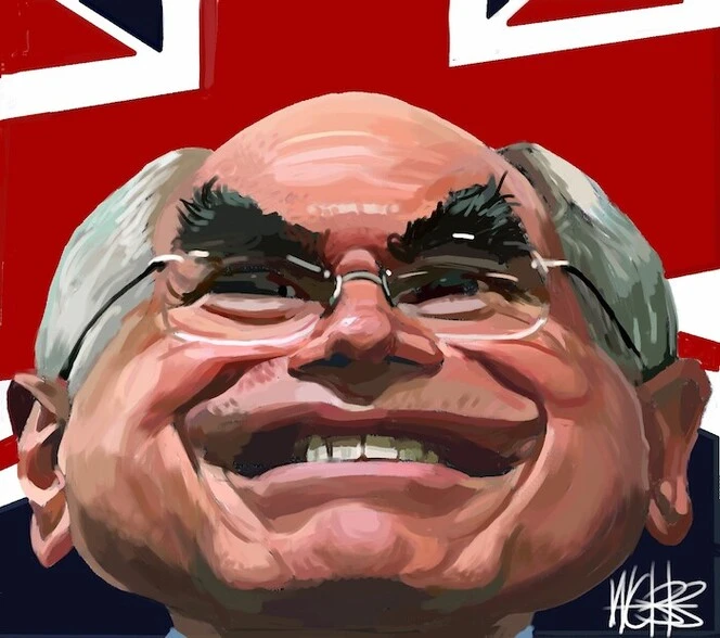 Webb, Murray, 1947-: John Howard re-elected as Australian PM [ca 14 October 2004]