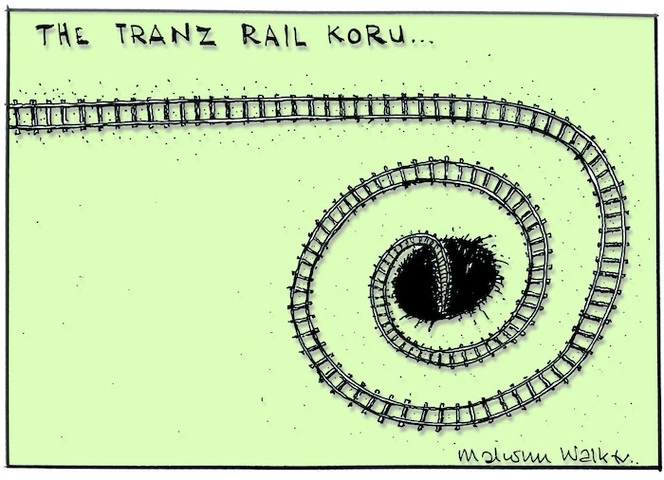 THE TRANZ RAIL KORU... Sunday News, 23 May 2003