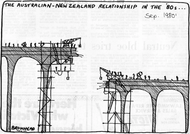 Bromhead, Peter, 1933- :The Australian-New Zealand relationship in the `80s... 10 September 1980.