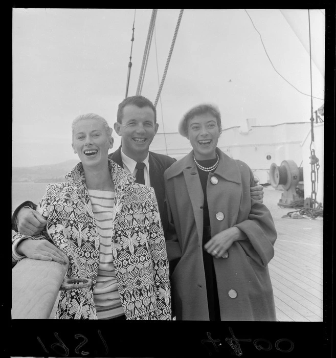 Passengers on the steamer Rangitane