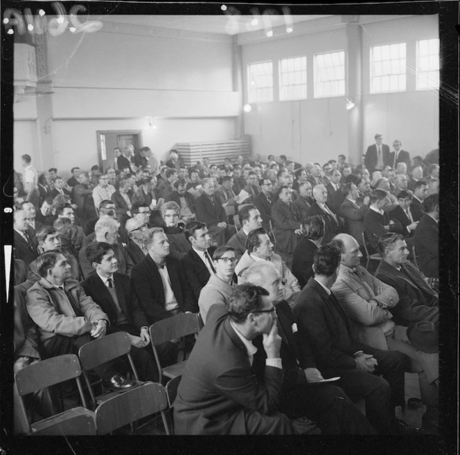 Trade union delegates meeting, Wellington, New Zealand