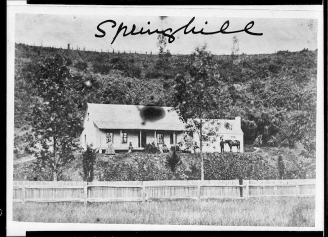 Springhill homestead, Ruataniwha, Hawke's Bay