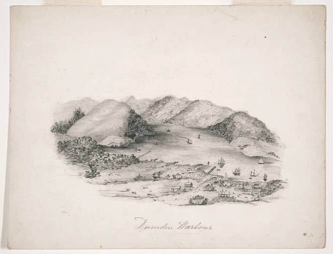 [Harrisson, Charles] :Dunedin Harbour [1863]