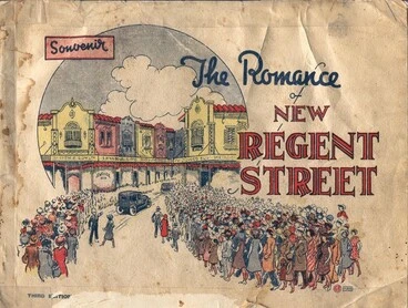 Image: New Regent Street 1932 Promotion Book - Cover