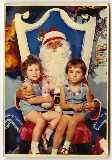 Image: The Annual Santa Photo.