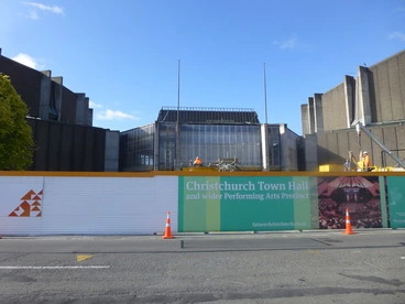 Image: Christchurch Town Hall, 14 January 2016 #P1030171