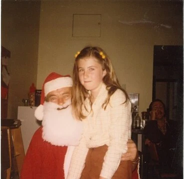 Image: Santa & Girl