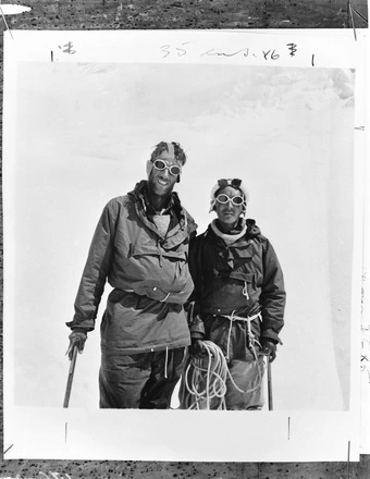 Image: [Sir Edmund Hillary - Everest Expedition. Copies of �Times� photos]