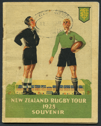 Image: New Zealand Rugby Tour 1928 Souvenir