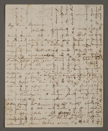 Image: Letter from Marianne Williams to Marianne Davies, April 8, 1845