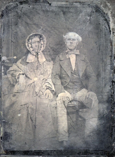 Image: Unidentified man and woman