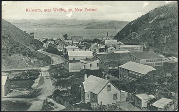 Image: [Postcard]. Kaiwarra, near Wellington, New Zealand. New Zealand post-card (carte postale). [1917]