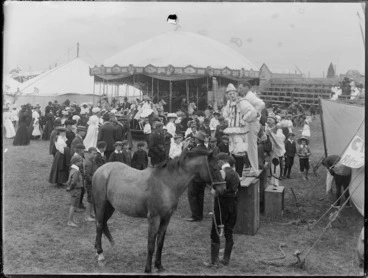 Image: Fair, or Agricultural and Pastoral show, Masterton showgrounds, Wairarapa, Wellington