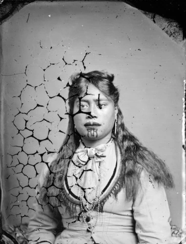 Image: Maori woman from Hawkes Bay district