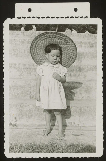 Image: Small Chinese Girl In Hong Kong.