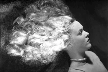 Image: Hair studies (Ilotts Hair), portrait of Miss McGuire
