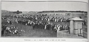 Image: WOODVILLE A. AND P. SOCIETY'S SHOW: A VIEW OF THE PARDADE,