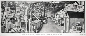Image: MANAWATU AND WEST COAST A AND P. ASSOCIATION'S WINTER SHOW: A PANORAMIC VIEW SHOWING THE EAST AVENUE