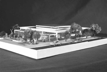 Image: Architectural model of the planned Glen...