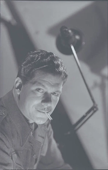 Image: Portrait of Captain Peter McIntyre, war artist