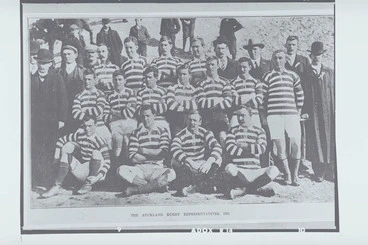 Image: The Auckland Rugby Union Rpresentative Team 1903