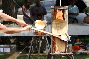 Image: Woodchopping at the A&P Show