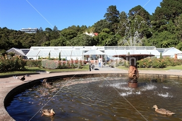 Image: Begonia House and Lady Norwood Rose Garden, Wellington Botanic Garden