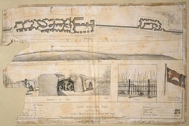 Image: Plan of Gate Pā