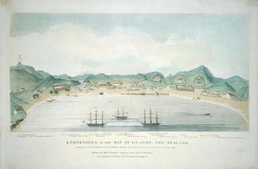Image: Kororāreka painting, 1845