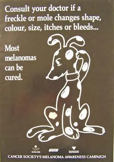Image: Most Melanomas Can Be Cured [poster]