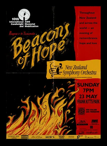 Image: Beacons of Hope poster & World AIDS Day
