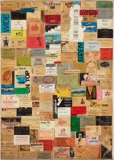 Image: Collage of business cards