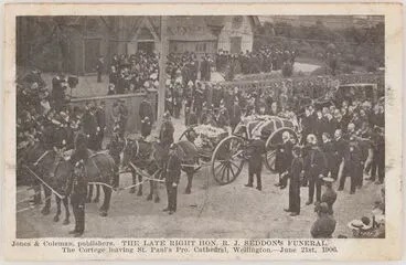 Image: 'The late Right Hon. R. J. Seddon's Funeral'