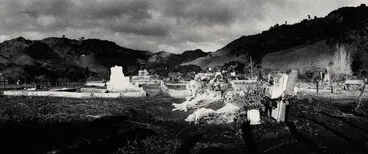 Image: Cemetery, Matahiwi. From the portfolio: The Wanganui - 12 Panoramas