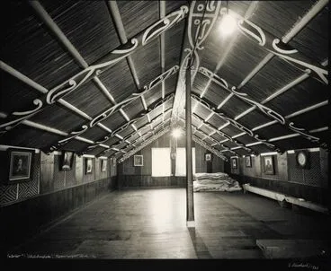 Image: Interior no 1. "Whitikaupeka" Moawhango, April 1982