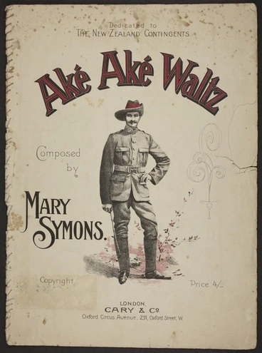 Image: Aké Aké waltz / composed by Mary Symons.