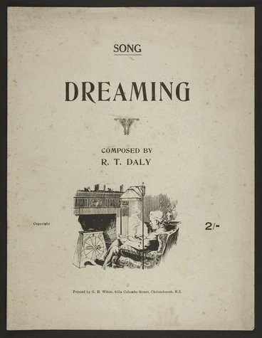 Image: Dreaming : song / composed by R.T. Daly.