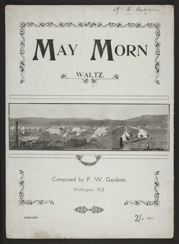 Image: May morn : waltz / F. W. Gardiner.