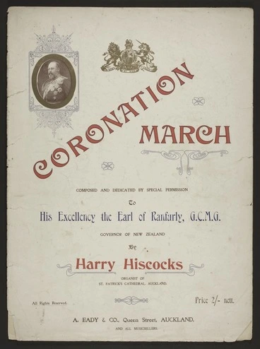 Image: Coronation march / Harry Hiscocks.