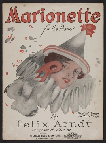 Image: Marionette : for the piano / by Felix Arndt.