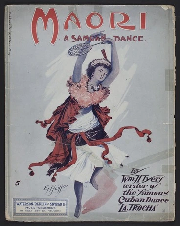 Image: Maori : a Samoan dance / Wm. H. Tyers.