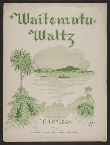 Image: Waitemata waltz / composed by F.H. McLean.