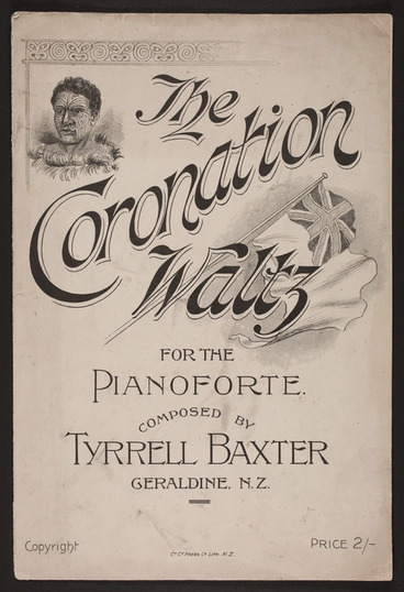 Image: The coronation waltz : for the pianoforte / composed by Tyrrell Baxter.