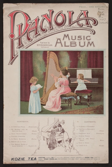 Image: Pianola : music album.